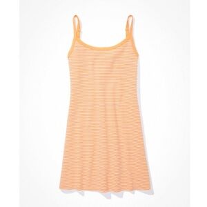 American Eagle Striped Knit Cami Mini Dress